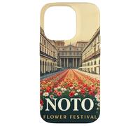 Noto Flower Festival - Vintage Poster Art - Sicily, Italy Case for iPhone 14 Pro