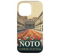 Noto Flower Festival - Vintage Poster Art - Sicily, Italy Case for iPhone 14 Pro Max