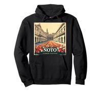 Noto Flower Festival - Vintage Poster Art - Sicily, Italy Pullover Hoodie