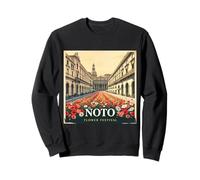Noto Flower Festival - Vintage Poster Art - Sicily, Italy Sweatshirt