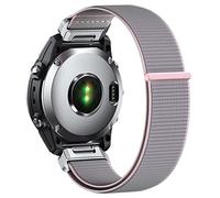 NotoCity 20mm Nylon Velcro Strap for Garmin Fenix 5s/6s/7s, Quick Fit Suave Strap for Fenix 5S Plus, 6S Pro, Instinct 2S, Descent Mk2S