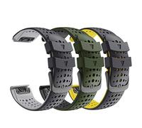 NotoCity Band 22mm Width Soft Silicone Watch Strap for 6/5/5 Plus/6/6 Pro/Forerunner 935/Forerunner 945/Approach S60/Quatix 5