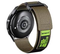 NotoCity Compatible with Samsung Galaxy Watch 7/6/5/4 40mm 44mm Strap, 20mm Nylon Replacement Band for Galaxy/Watch 5 Pro/3 45mm/ 6 Classic 43mm 47mm/4 Classic/Active 2/Gear Sport