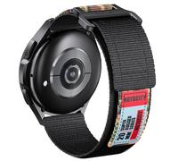 NotoCity Compatible with Samsung Galaxy Watch 7/6/5/4 40mm 44mm Strap, 20mm Nylon Replacement Band for Galaxy/Watch 5 Pro/3 45mm/ 6 Classic 43mm 47mm/4 Classic/Active 2/Gear Sport