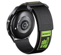 NotoCity Compatible with Samsung Galaxy Watch 7/6/5/4 40mm 44mm Strap, 20mm Nylon Replacement Band for Galaxy/Watch 5 Pro/3 45mm/ 6 Classic 43mm 47mm/4 Classic/Active 2/Gear Sport