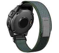 NotoCity for Garmin Feinx 6/6 Pro/5/5 Plus/7/7 Pro Strap, Quickfit 22mm for Garmin Fenix 8/8Pro 47mm, Epix 2 Strap, Forerunner 935/945/955, Approach S62/S60, Instinct/Instinct 2(Army Green/White)