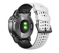 NotoCity for Garmin Fenix 5X/Fenix 6X/Fenix 7X Strap Easy Fit 26mm Silicone Watch Band Repalcement Strap for Fenix 5X Plus/Fenix 6X/Fenix 6X Pro/Fenix 7X/ 2 Delta PX/Descent Mk2 Smartwatch
