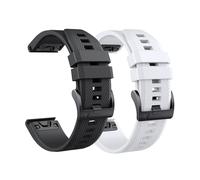 NotoCity for Garmin Fenix 6/6 pro Strap, Quickfit 22mm for Fenix 5/7/5 plus/7 Pro/8 47mm, Watch Strap for Forerunner 935/945/965, Approach S60/S62, Instinct 2, Tactix 8 47mm(Black/White)