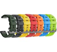 NotoCity for Garmin Fenix 6 Pro/6 Strap, Quickfit 22mm for Garmin Fenix 5/7/7 Pro/5 Plus/8/E 47mm Strap, for Forerunner 935/955/965, Instinct, Epix Gen 2, Tactix 8 47mm Band(7PCS)