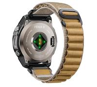 NotoCity for Garmin Fenix 6 pro/7 Strap, 22mm Watch Strap for Garmin Fenix 6/7 pro/8 47mm/5/5 plus, Forerunner 965/955, Quickfit Nylon Strap for Epix Gen 2, Tactix 8 47mm, G-Hook Adjustable(Wheat)