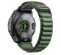 NotoCity for Garmin Fenix 6 pro/7 Strap, 22mm Watch Strap for Garmin Fenix 6/7 pro/8 47mm/5/5 plus, Forerunner 965/955, Quickfit Nylon Strap for Epix Gen 2, Tactix 8 47mm, G-Hook Adjustable(Green)