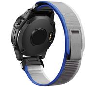 NotoCity for Garmin Fenix 6x Pro Strap, for Garmin Fenix 5x/5x Plus/6x/7x/7x Pro Strap, Quickfit 26mm for Fenix 3/3HR, 8/8 Pro 51mm, Descent Mk1, Instinct 2X, Epix Pro 51mm(Blue/Grey)