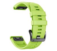 NotoCity for Garmin fenix 7/6/5/7 Pro/6 Pro/5 Plus/8 47mm Strap,22mm Silicone Watch Strap for Garmin Forerunner 945/955/965/970/Instinct2/Instinct 3/E 45mm/Approach S60/S62/S70 47mm(green)