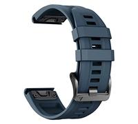 NotoCity for Garmin fenix 7/6/5/7 Pro/6 Pro/5 Plus/8 47mm Strap,22mm Silicone Watch Strap for Garmin Forerunner 945/955/965/970/Instinct2/Instinct 3/E 45mm/Approach S60/S62/S70 47mm(navy blue)