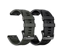 NotoCity for Garmin fenix 7/6/5/7 Pro/6 Pro/5 Plus/8 47mm Strap,22mm Silicone Watch Strap for Garmin Forerunner 945/955/965/970/Instinct2/Instinct 3/E 45mm/Approach S60/S62/S70 47mm(Two sets)