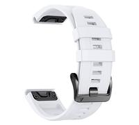 NotoCity for Garmin fenix 7/6/5/7 Pro/6 Pro/5 Plus/8 47mm Strap,22mm Silicone Watch Strap for Garmin Forerunner 945/955/965/970/Instinct2/Instinct 3/E 45mm/Approach S60/S62/S70 47mm(white)