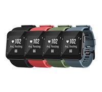 NotoCity for Garmin Forerunner 35 Strap/Garmin Approach S10 Strap Soft Silicone Replacement Watch Band Forerunner 35/Approach S10 Golf Watch(4PCS)