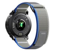 NotoCity for Garmin Instinct/Instinct 2/Instinct 3 Solar 45mm Strap, Watch Strap 22mm for Garmin Instinct Tactical/Crossover/2 Camo/3 AMOLED/Solar Tactical/E 45mm Replacement Band(Blue Gray)