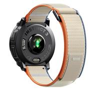 NotoCity for Garmin Instinct/Instinct 2/Instinct 3 Solar 45mm Strap, Watch Strap 22mm for Garmin Instinct Tactical/Crossover/2 Camo/3 AMOLED/Solar Tactical/E 45mm Replacement Band(Beige Orange)