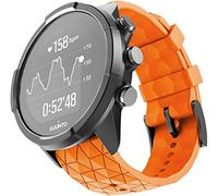 NotoCity for Suunto 9 Spartan/Suunto 9 Titanium Band, Soft Silicone Replacement Strap Wristband for Suunto 9 Smart Watch GPS/Suunto Spartan Sport Wrist HR/Suunto 9 Titanium (orange)