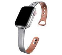 NotoCity Leather Strap Compatible with Apple Watch 41mm, 40mm, 38mm, Women's Leather Replacement Strap for Apple Watch SE/Series 9/8/7/6/5/4/3/2/1