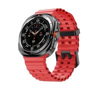 NotoCity replacement for Samsung Galaxy Watch Ultra Strap 47mm, Soft Silicone Strap for Samsung Galaxy Watch Ultra(Red)