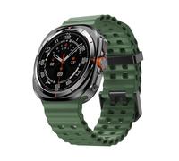 NotoCity replacement for Samsung Galaxy Watch Ultra Strap 47mm, Soft Silicone Strap for Samsung Galaxy Watch Ultra(Green)