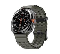 NotoCity replacement for Samsung Galaxy Watch Ultra Strap 47mm, Soft Silicone Strap for Samsung Galaxy Watch Ultra(Army green)