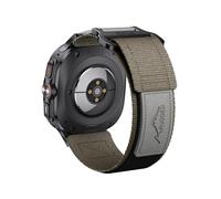 NotoCity Strap for Samsung Galaxy Watch Ultra 47mm, Nylon Replacement Strap for Samsung Galaxy Watch Ultra 7 ultra 47mm(Brown + grey leather)