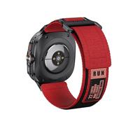 NotoCity Strap for Samsung Galaxy Watch Ultra 47mm, Nylon Replacement Strap for Samsung Galaxy Watch Ultra 7 ultra 47mm(Bright red)