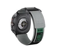NotoCity Strap for Samsung Galaxy Watch Ultra 47mm, Nylon Replacement Strap for Samsung Galaxy Watch Ultra 7 ultra 47mm(Dark grey)