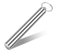 Notoke 1-Pack Travel Toothpick Holder, Portable Metal Case with 10PCS Reusable Titanium Toothpicks - Eco-Friendly Pocket Toothpick Container for Purse, Handbag, Outdoor Camping & Daily