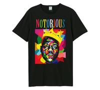 Notorious B.I.G. Amplified Collection - Geo Crown Uomo T-Shirt Verde Regular S N
