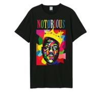 Amplified Unisex Adult Geo Crown Notorious Big T-Shirt (XL) (Black)