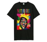 NOTORIOUS BIG - GEO CROWN AMPLIFIED VINTAGE BLACK MEDIUM - T-shirt