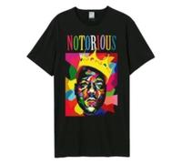 NOTORIOUS BIG - GEO CROWN AMPLIFIED VINTAGE BLACK XXLARGE - T-shirt