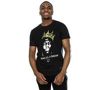 Notorious BIG Men's Biggie Dream Crown T-Shirt Small Black