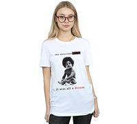 Notorious BIG Women's It Was All A Dream Boyfriend Fit T-Shirt White Small
