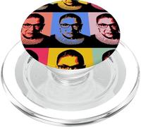 Notorious RBG - pop art PopSockets PopGrip for MagSafe