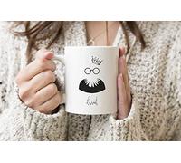 Notorious RBG Ruth Bader Ginsburg Dissent Fighter for Womens Rights White Coffee Tea Mug Regular 330ml Cup