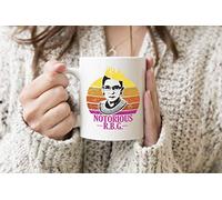Notorious Ruth Bader Ginsburg RBG White Coffee Tea Mug Regular 330ml Cup