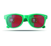 noTrash2003 World Cup Sunglasses Fan Item Football Glasses Flag Country Flags Various Designs - Multicolour -