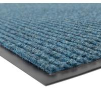 NoTrax 109 Brush Step Entrance Mat, for Lobbies and Indoor Entranceways, 3' Width x 5' Length x 3/8" Thickness, Slate Blue