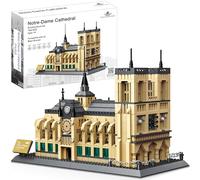 Notre-Dame Cathedral Building Block Set - 1382 Pieces, Paris's Notre Dame