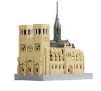 Notre Dame Cathedral Mini Building Blocks Set, 1038PCS Famous Landmarks Architectural Model Toys, City Series Construction Bricks Kit, Gifts Idea for Adults Kids