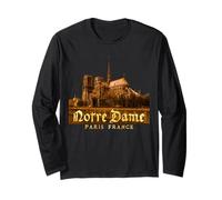 Notre Dame Cathedral Paris (Cathédrale Notre-Dame de Paris) Long Sleeve T-Shirt