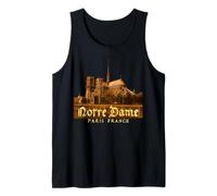 Notre Dame Cathedral Paris (Cathédrale Notre-Dame de Paris) Tank Top
