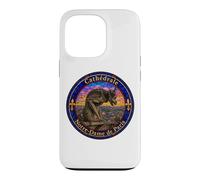 Notre-Dame Cathedral Paris Gargoyle Stained Glass Print Case for iPhone 13 Pro