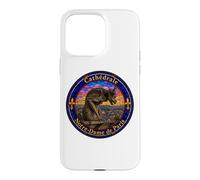 Notre-Dame Cathedral Paris Gargoyle Stained Glass Print Case for iPhone 15 Pro Max