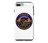 Notre-Dame Cathedral Paris Gargoyle Stained Glass Print Case for iPhone 7 Plus/8 Plus